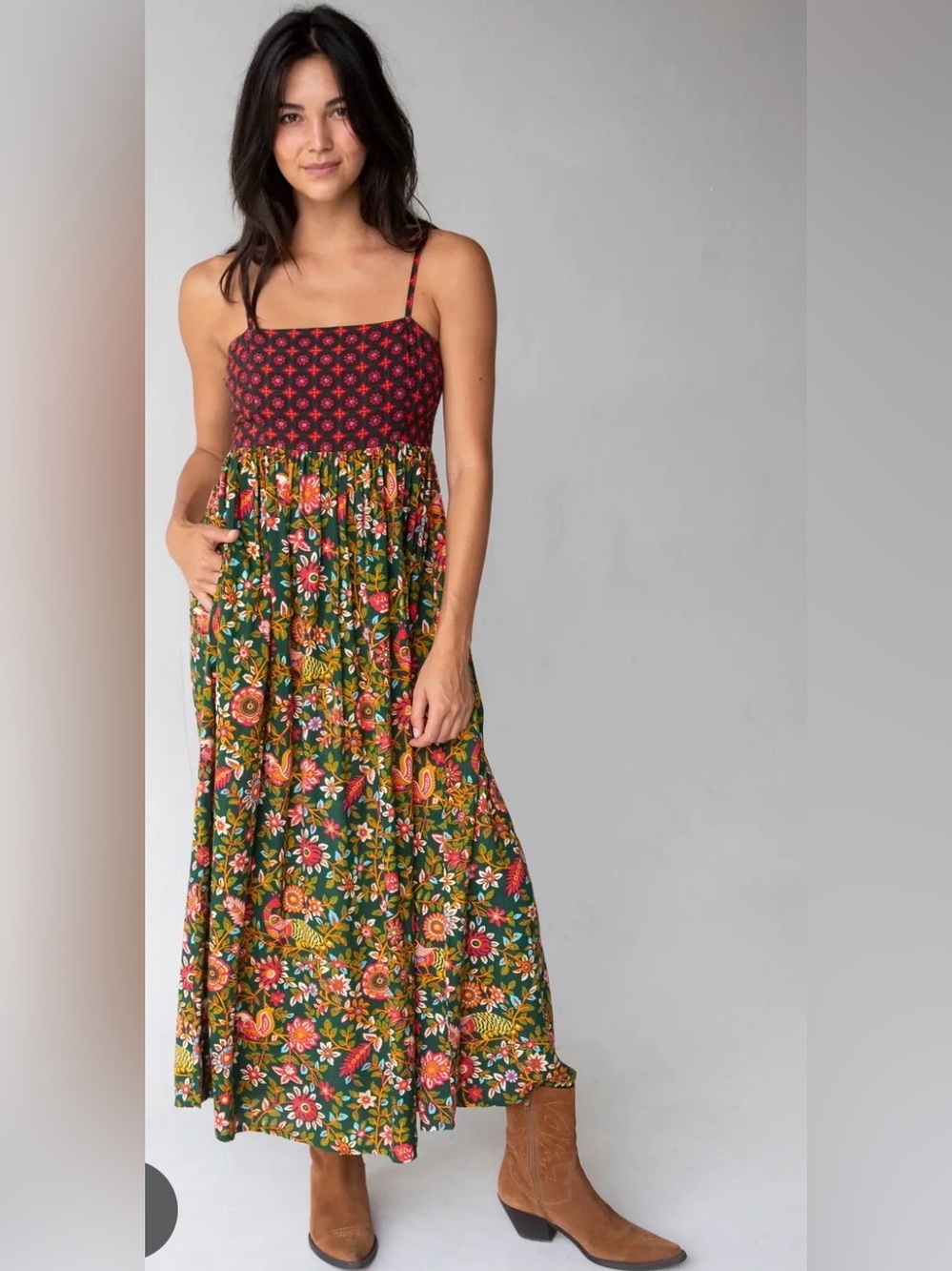 Natural Life Colorful Maxi Dress